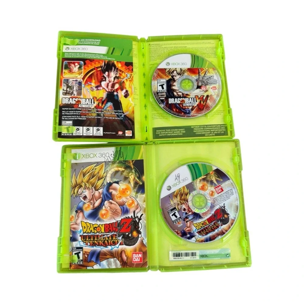 Dragon Ball Xenoverse Day One & DBZ Ultimate Tenkaichi Xbox 360 Bundle Fighting